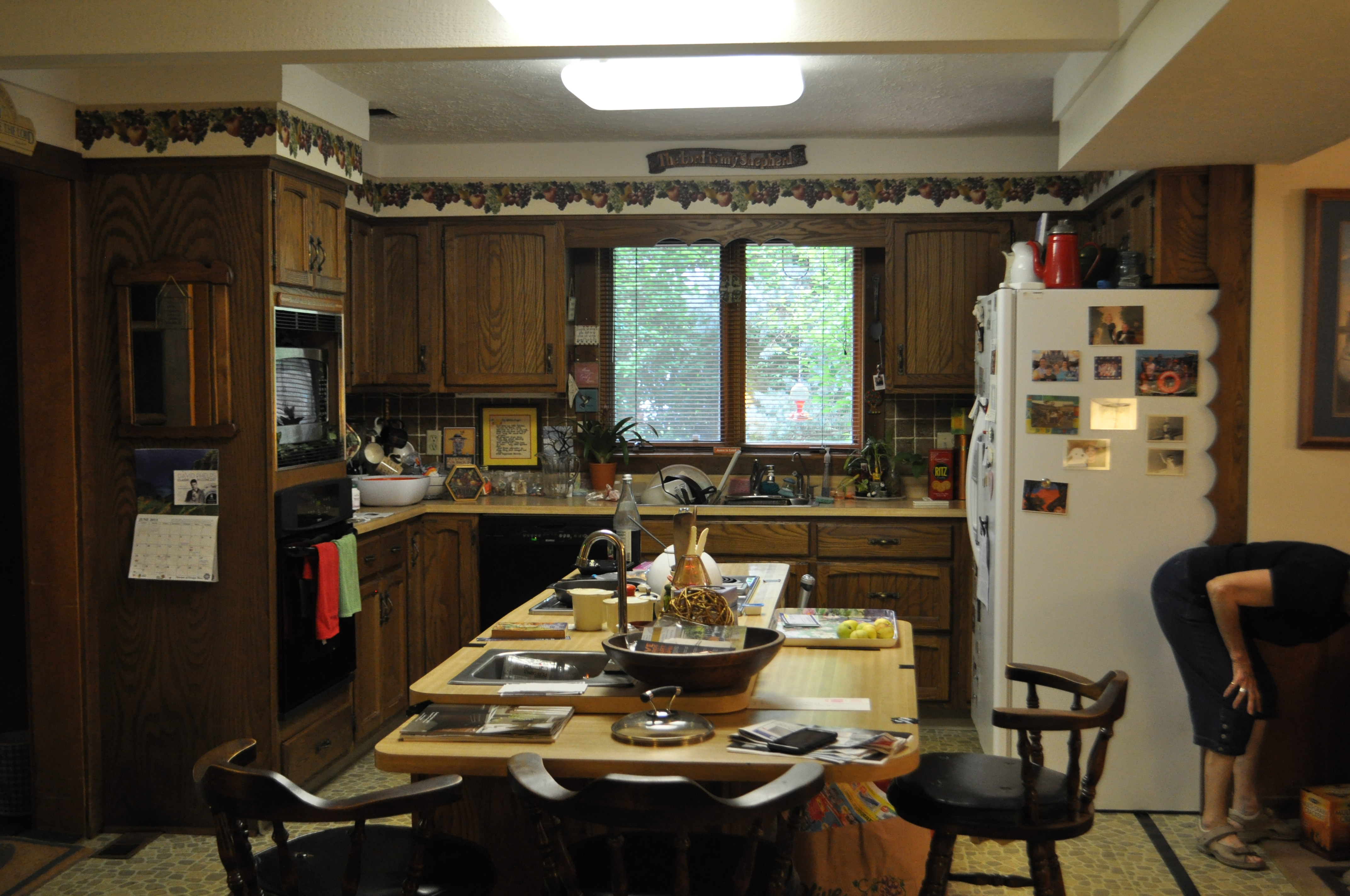 Kitchen before