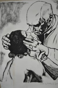 Prodigal Son Charcoal Drawing