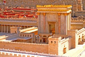 The beauty of Solomon’s Temple is reimagined in this model. Image: Shay Levy / PhotoStock- Israel.com (From page 24)